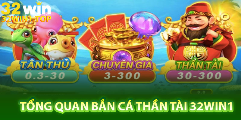 Tổng quan bắn cá thần tài 32Win1